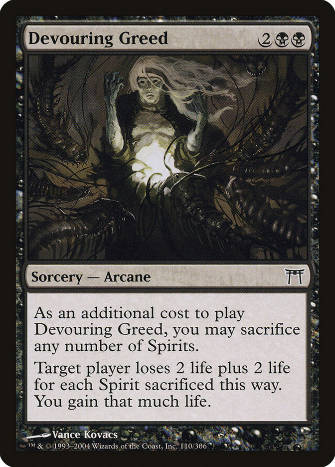 Devouring Greed - carta Magic The Gathering