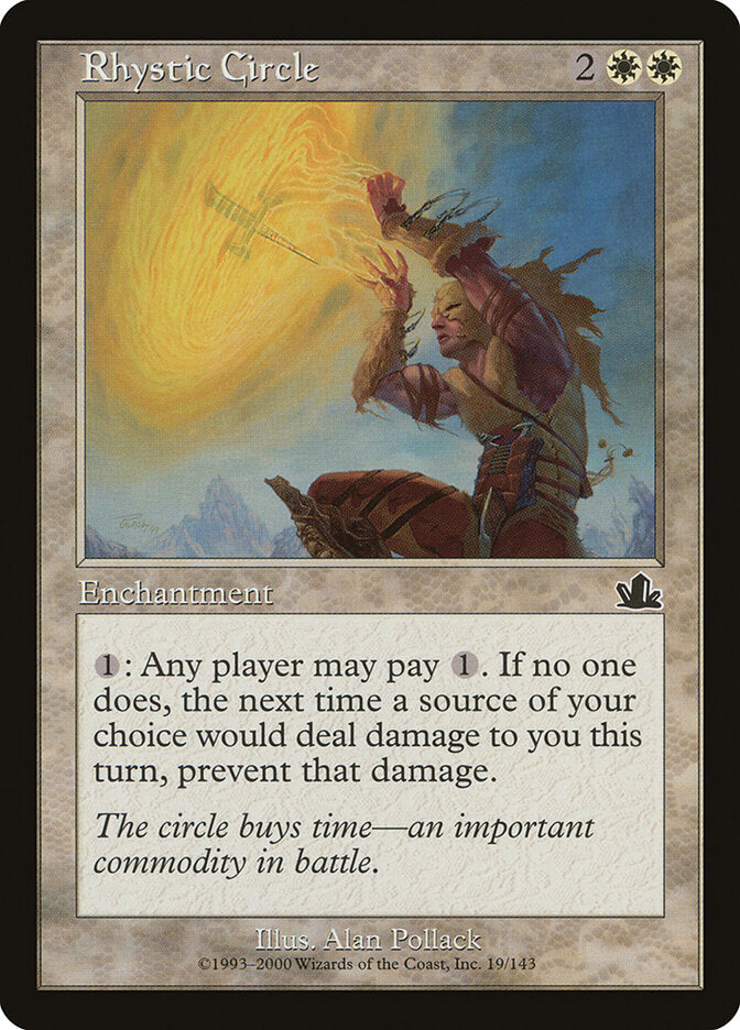 Rhystic Circle - carta Magic The Gathering