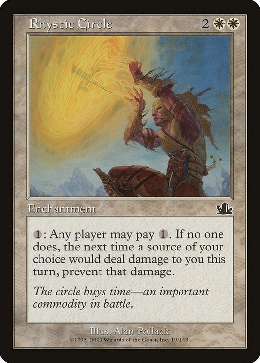 Rhystic Circle - carta Magic The Gathering