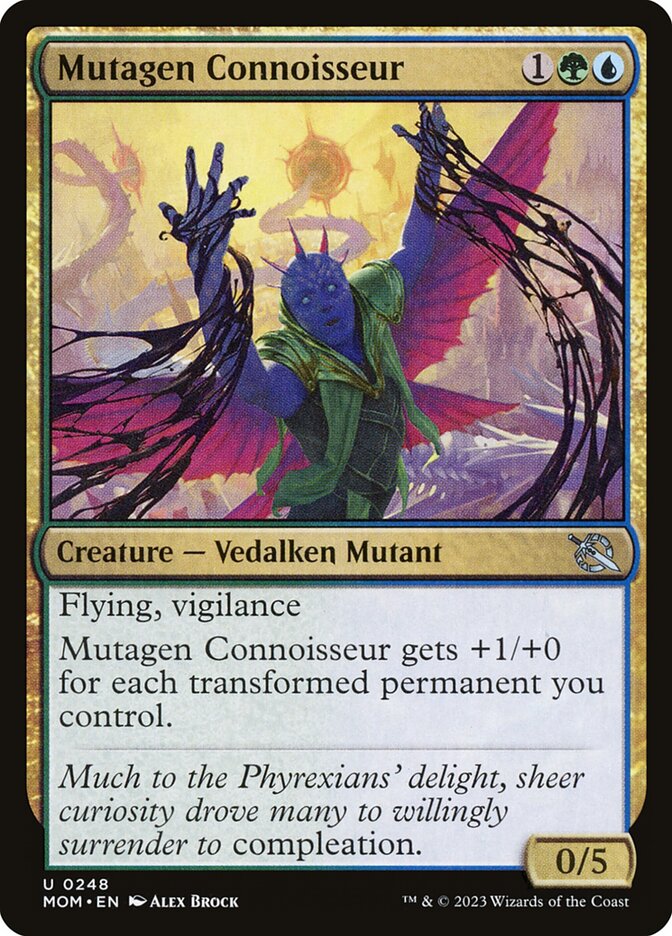 Mutagen Connoisseur - carta Magic The Gathering