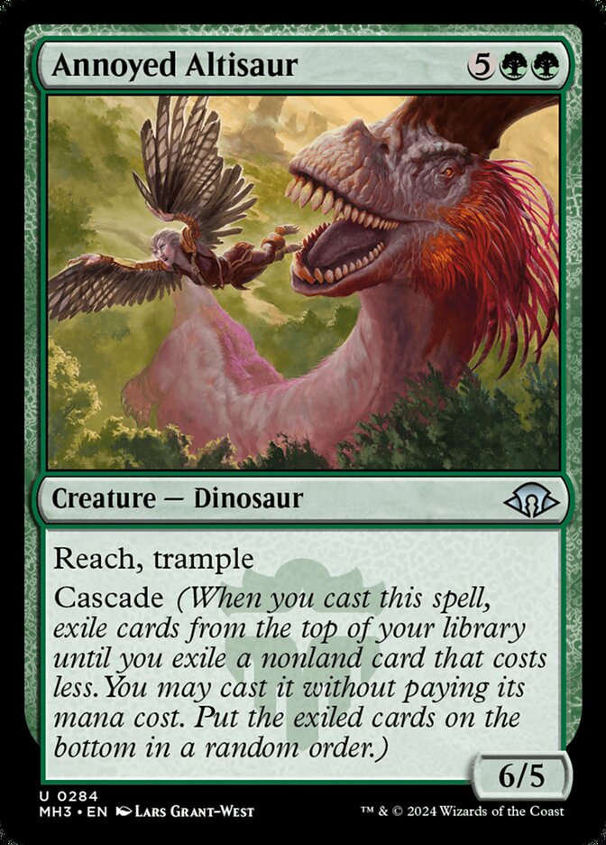 Annoyed Altisaur - carta Magic The Gathering