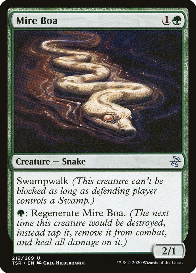 Mire Boa - carta Magic The Gathering