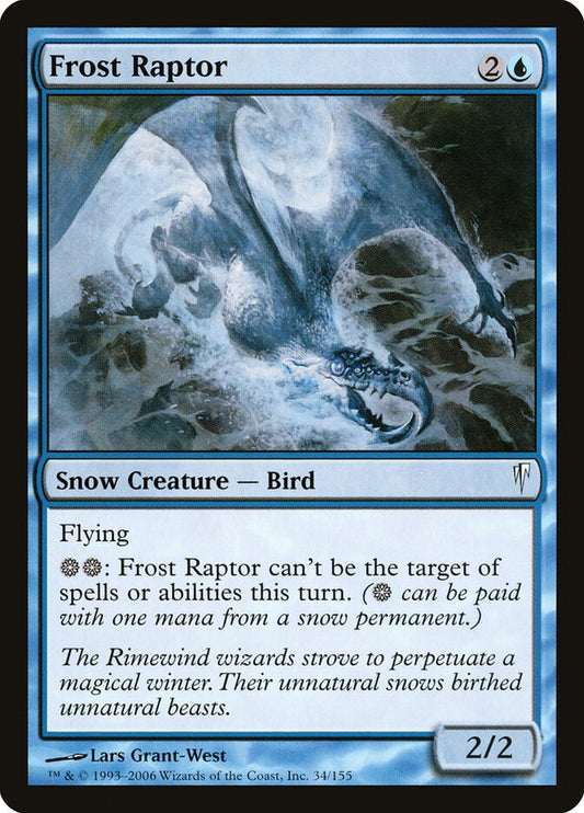 Frost Raptor - carta Magic The Gathering