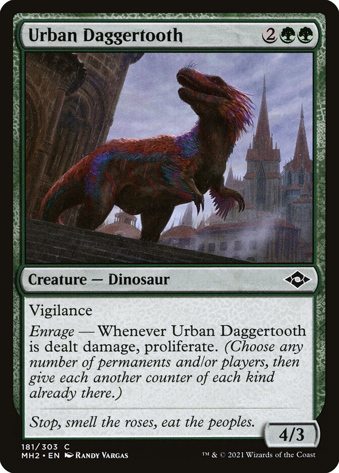 Urban Daggertooth - carta Magic The Gathering