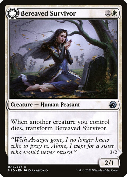 Bereaved Survivor - carta Magic The Gathering