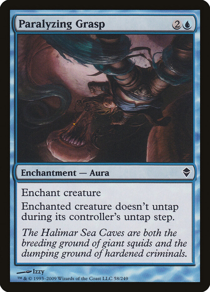 Paralyzing Grasp - carta Magic The Gathering