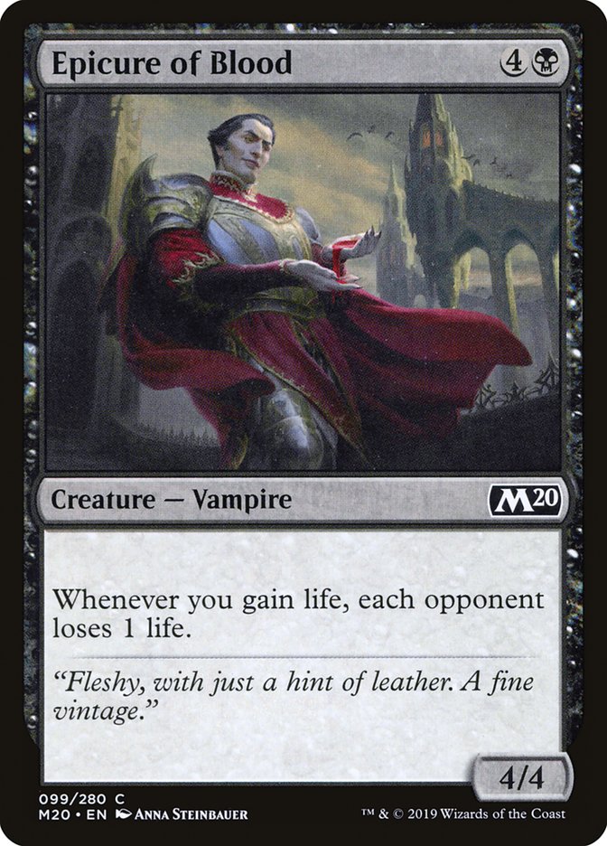 Epicure of Blood - carta Magic The Gathering