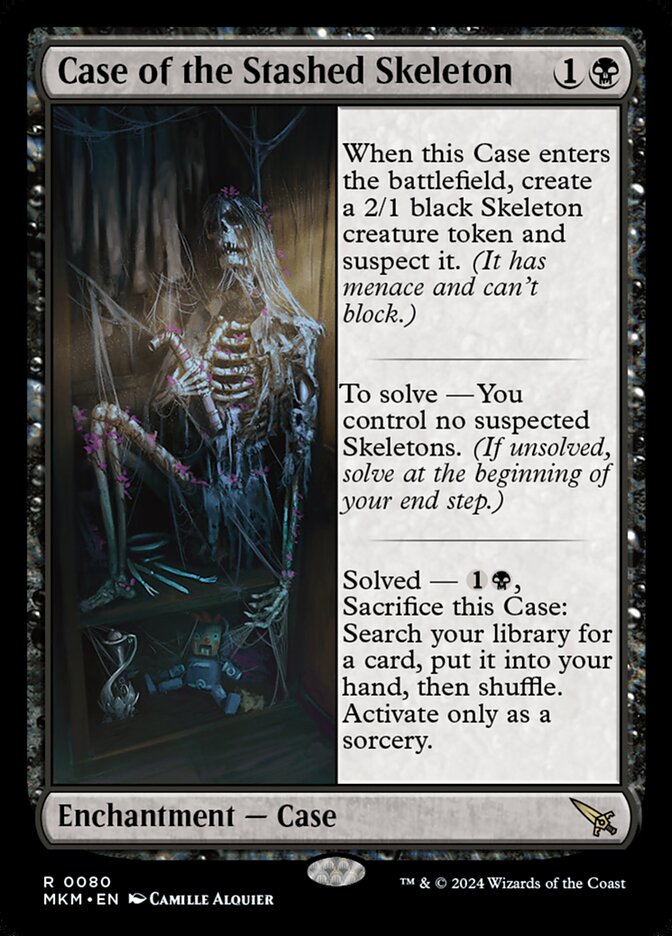 Case of the Stashed Skeleton (MKM)