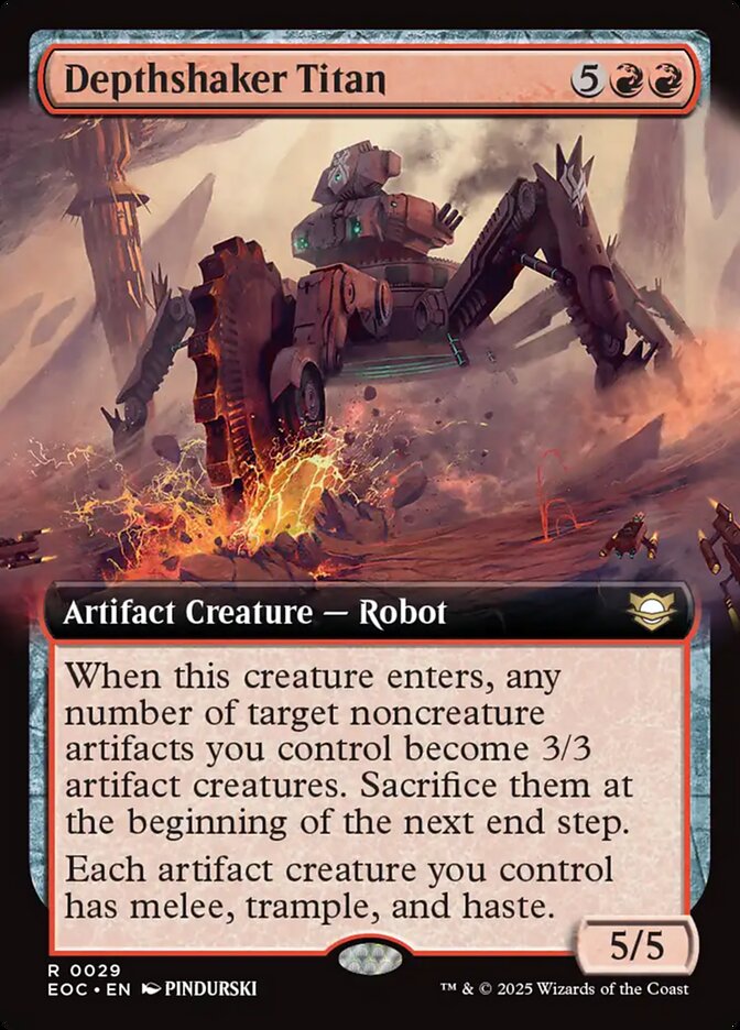 Depthshaker Titan - carta Magic The Gathering