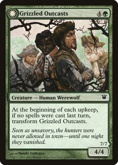 Grizzled Outcasts - carta Magic The Gathering