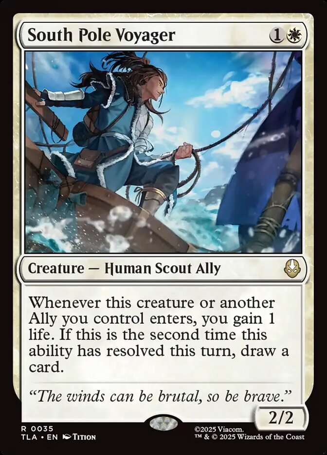 South Pole Voyager - carta Magic The Gathering