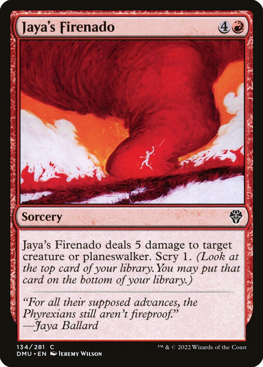 Jaya's Firenado - carta Magic The Gathering