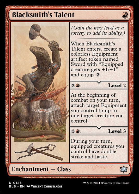 Blacksmith's Talent - carta Magic The Gathering