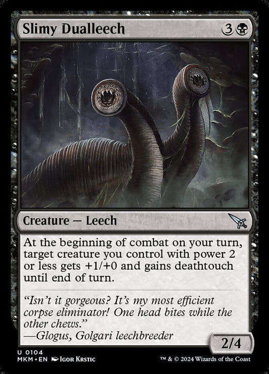 Slimy Dualleech (MKM)