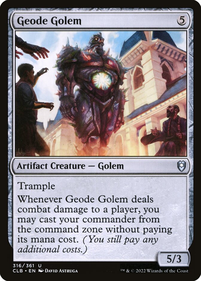 Geode Golem - CLB-316-NF-STD