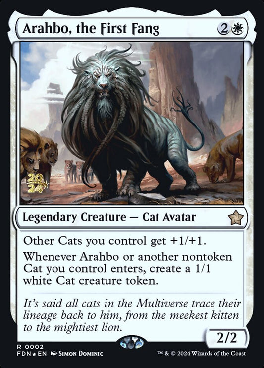 Arahbo, the First Fang - PFDN-02S-F-DS-LDG-PR