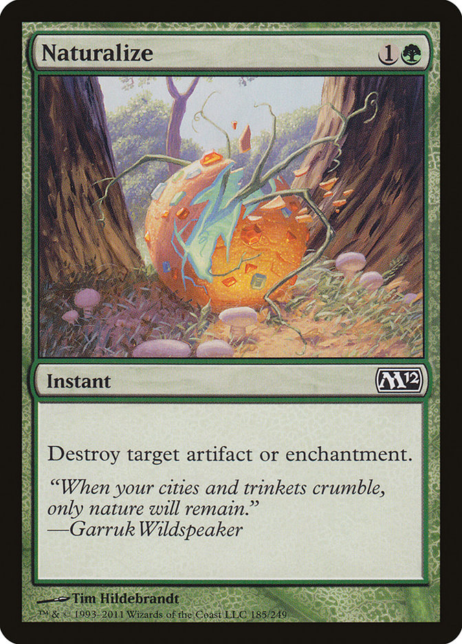 Naturalize - carta Magic The Gathering