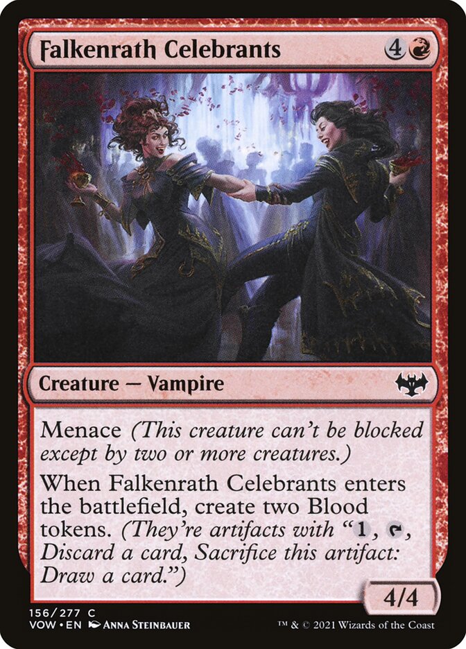 Falkenrath Celebrants - carta Magic The Gathering