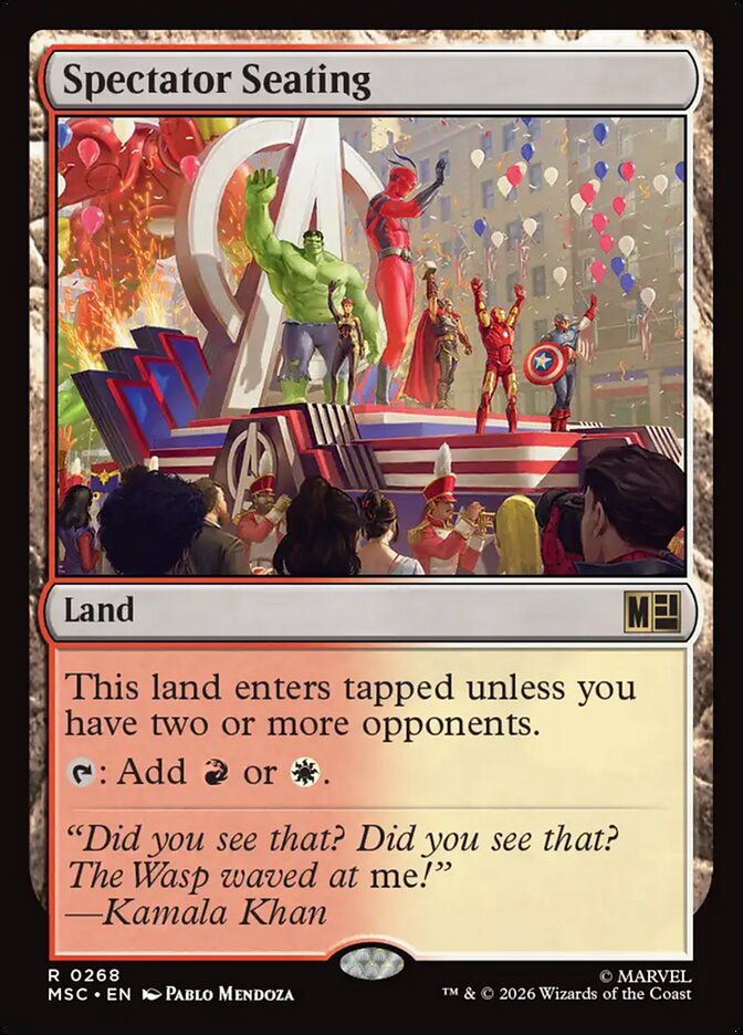 Spectator Seating - carta Magic The Gathering