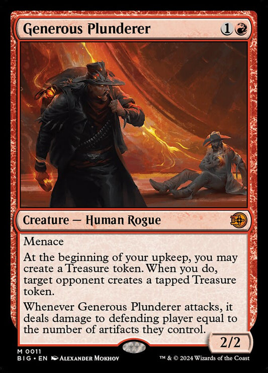 Generous Plunderer - BIG-011-NF-STD