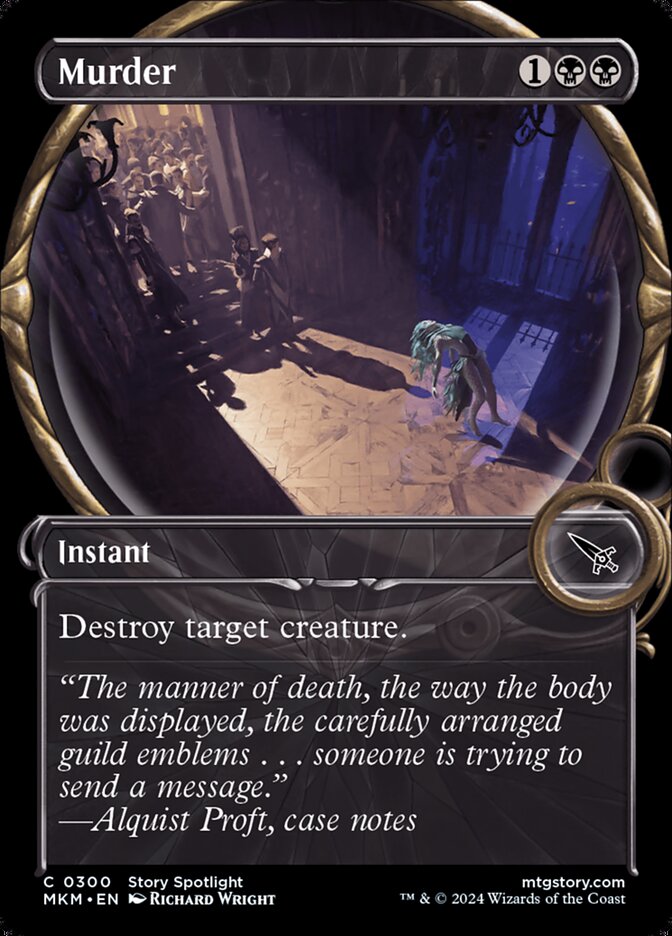 Murder - carta Magic The Gathering