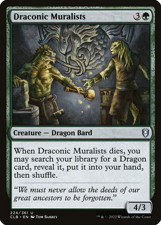 Draconic Muralists - carta Magic The Gathering