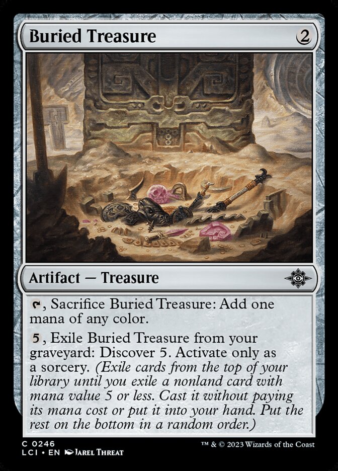 Buried Treasure - carta Magic The Gathering