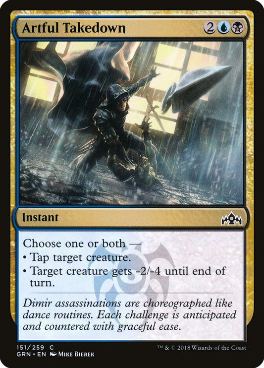 Artful Takedown - carta Magic The Gathering