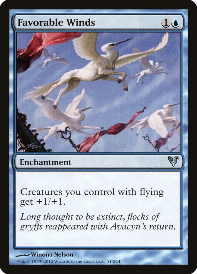 Favorable Winds - carta Magic The Gathering