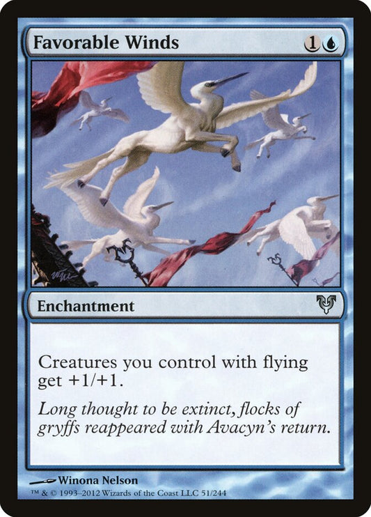 Favorable Winds - carta Magic The Gathering