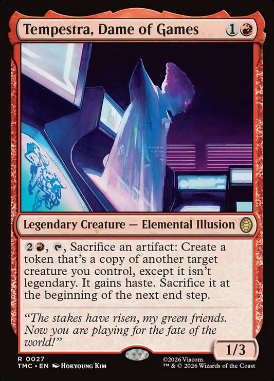 Tempestra, Dame of Games - TMC-027-NF-LDG-SUR-UNI