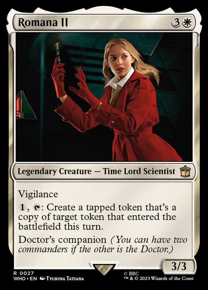 Romana II - carta Magic The Gathering