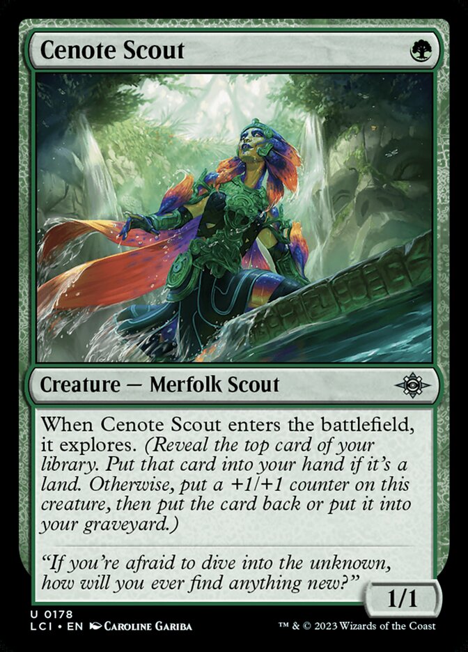 Cenote Scout - carta Magic The Gathering