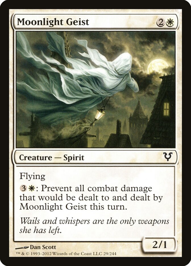 Moonlight Geist - carta Magic The Gathering