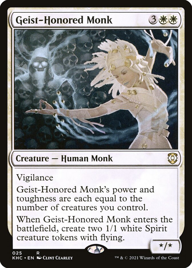 Geist-Honored Monk - carta Magic The Gathering