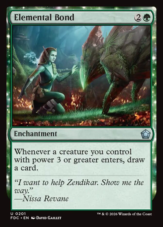 Elemental Bond - carta Magic The Gathering