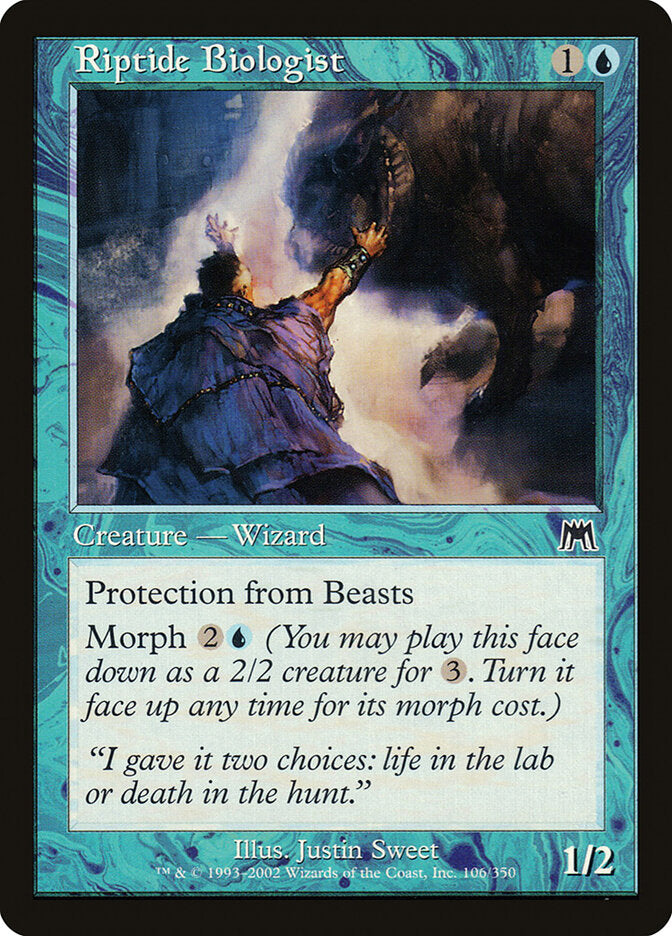 Riptide Biologist - carta Magic The Gathering