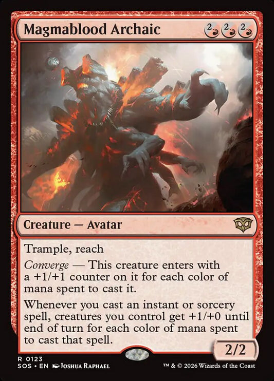Magmablood Archaic - SOS-123-NF-STD