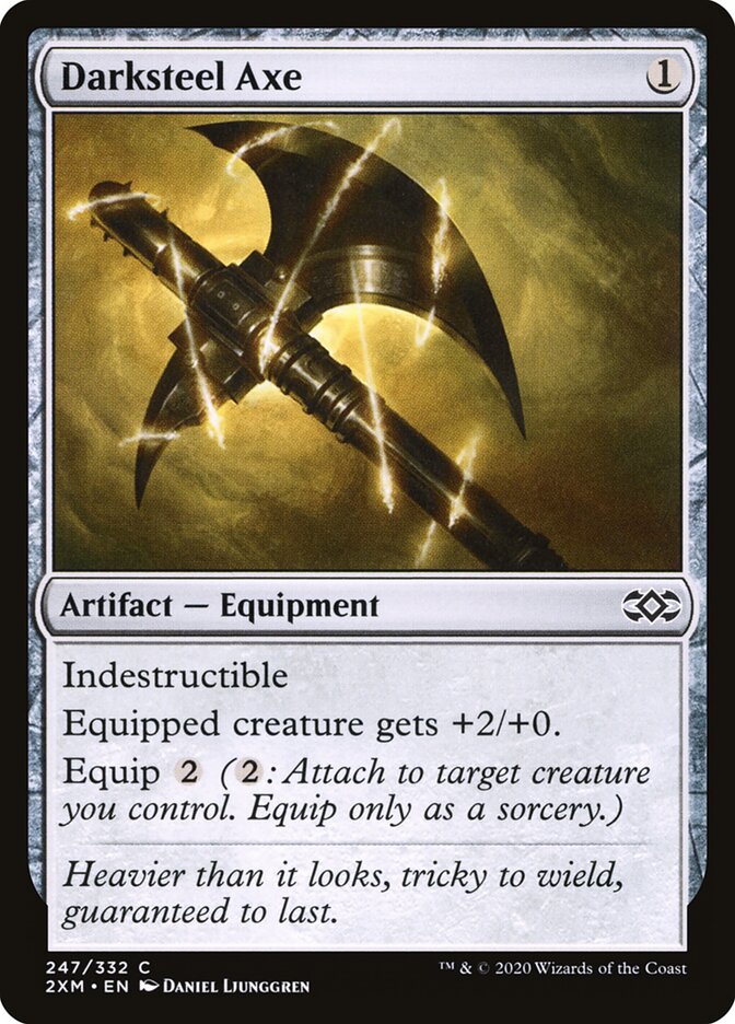 Darksteel Axe - carta Magic The Gathering