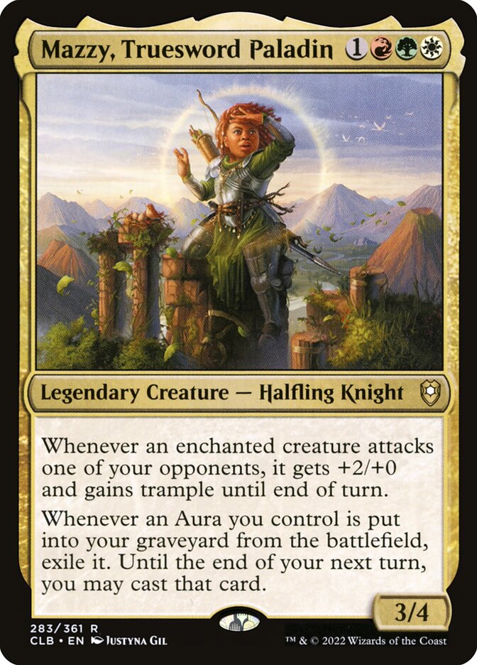 Mazzy, Truesword Paladin - carta Magic The Gathering