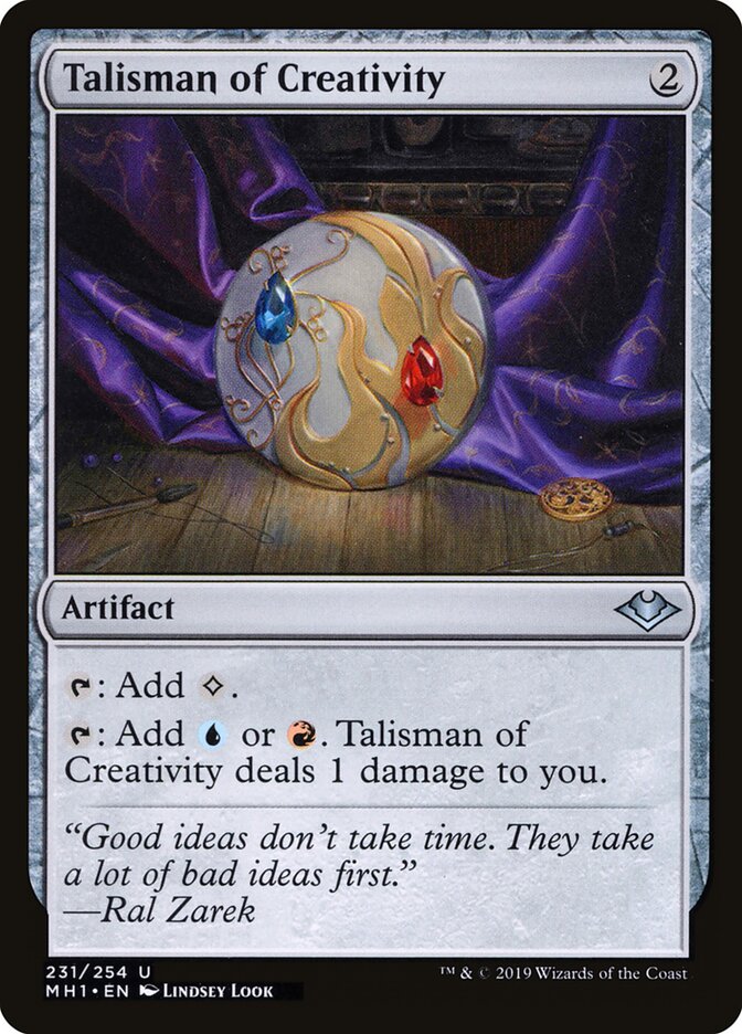 Talisman of Creativity - carta Magic The Gathering
