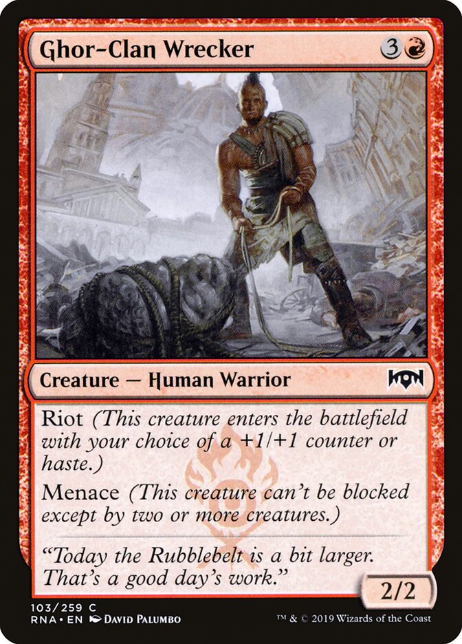 Ghor-Clan Wrecker - carta Magic The Gathering