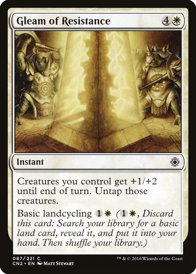 Gleam of Resistance - carta Magic The Gathering