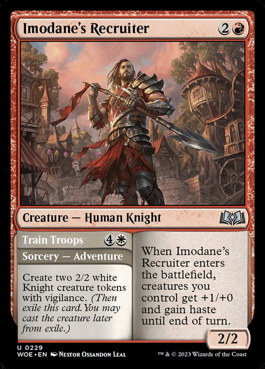 Imodane's Recruiter // Train Troops - WOE-229-NF-STD
