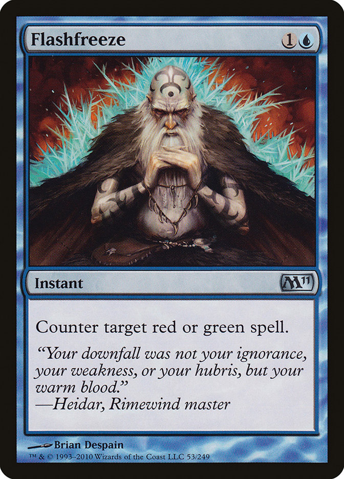 Flashfreeze - carta Magic The Gathering