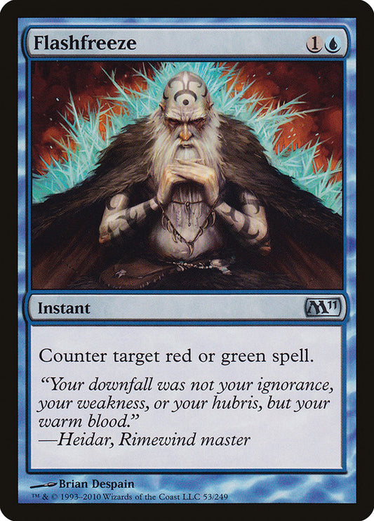 Flashfreeze - carta Magic The Gathering