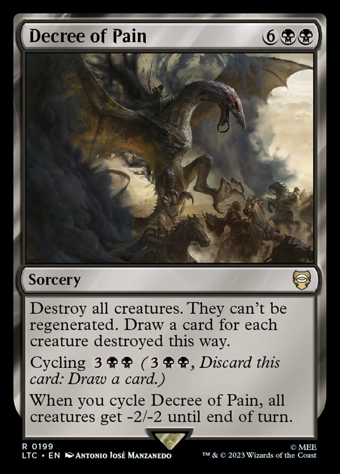Decree of Pain - carta Magic The Gathering