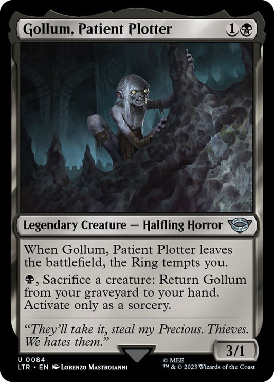 Gollum, Patient Plotter - carta Magic The Gathering