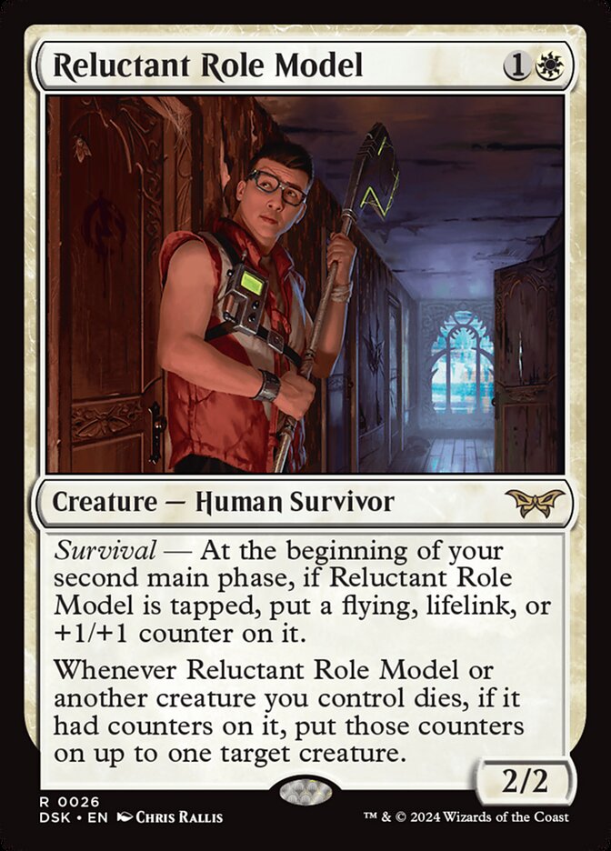 Reluctant Role Model - carta Magic The Gathering