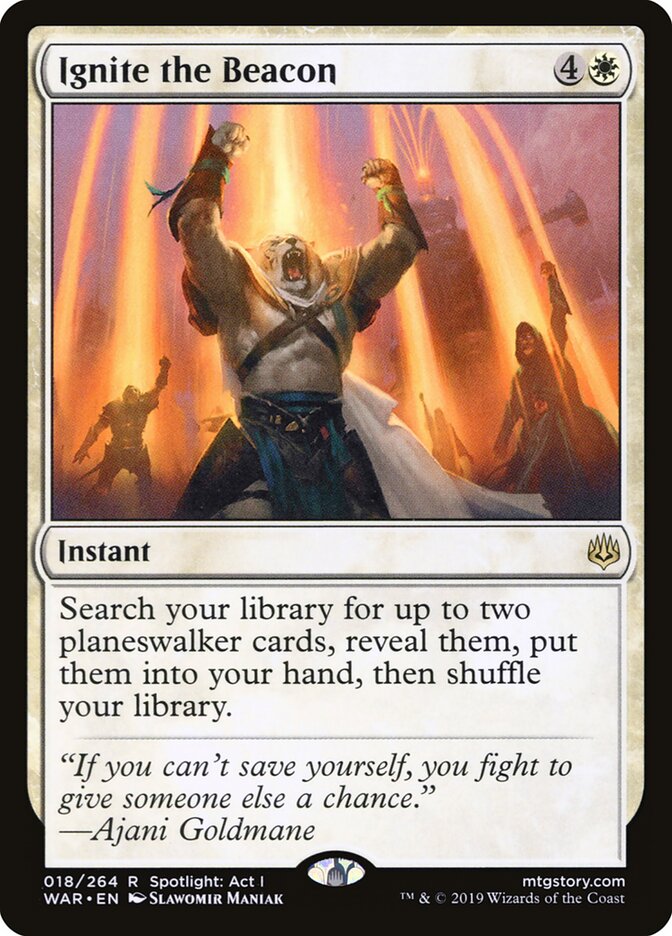 Ignite the Beacon - carta Magic The Gathering